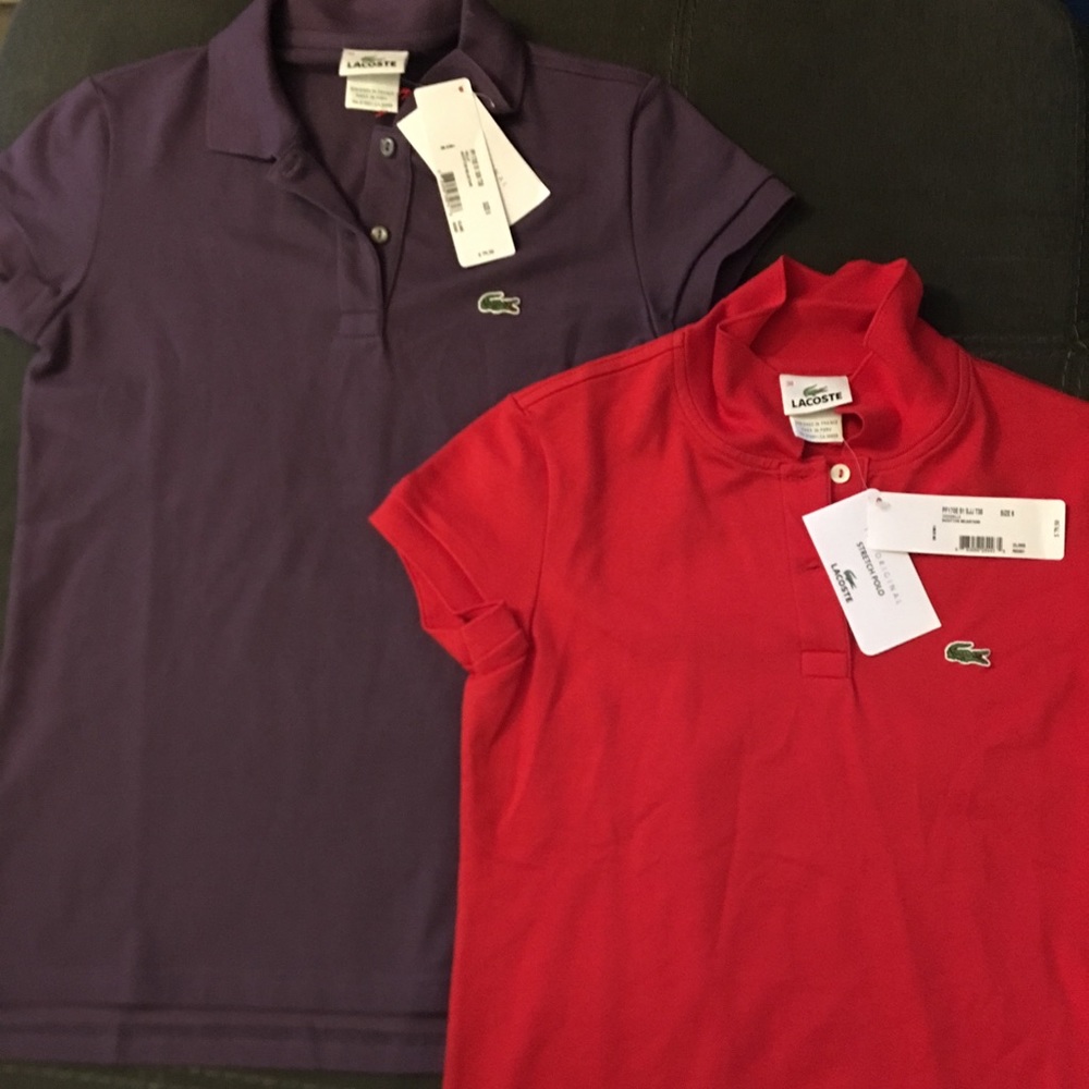 SOLDD!!!Lacoste t shirts brand new NEVER WORN‼️